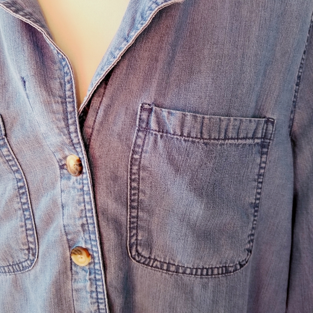 Dynamite denim buttom down - Picture 5 of 8